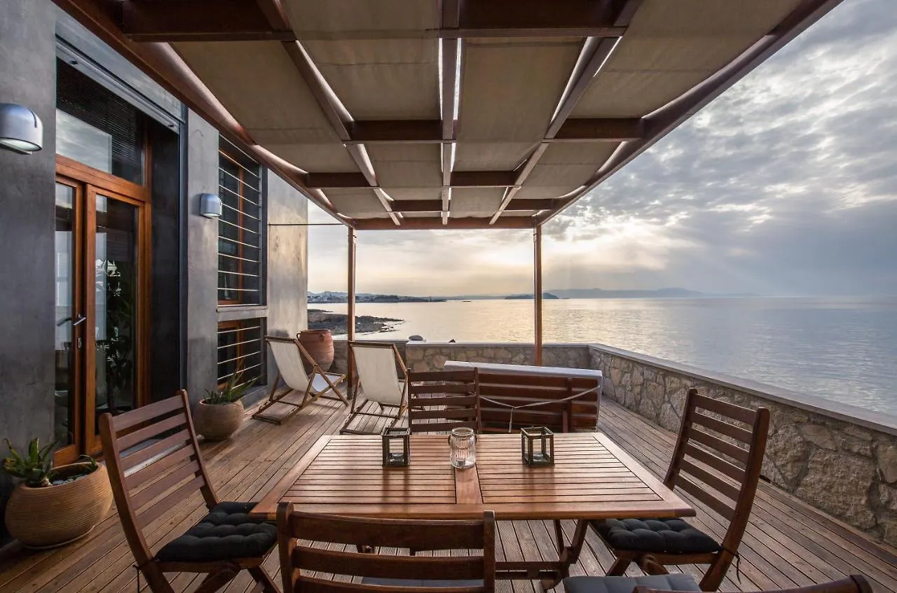 Villa Yasemi Panoramic Sea View Hriszí Aktí Haniá Görögország
